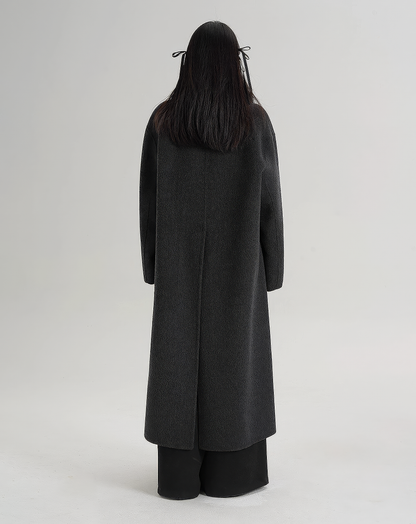 ♀Detachable Fur Collar Coat