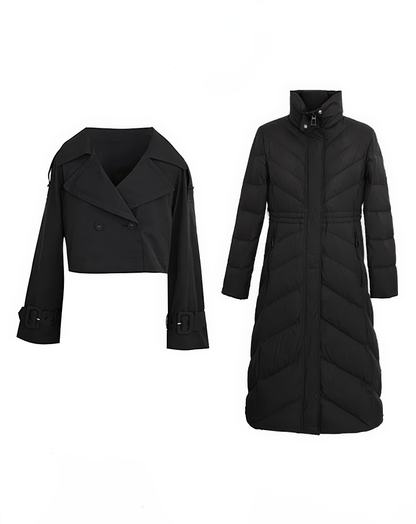 ♀Two Piece Layering Coat