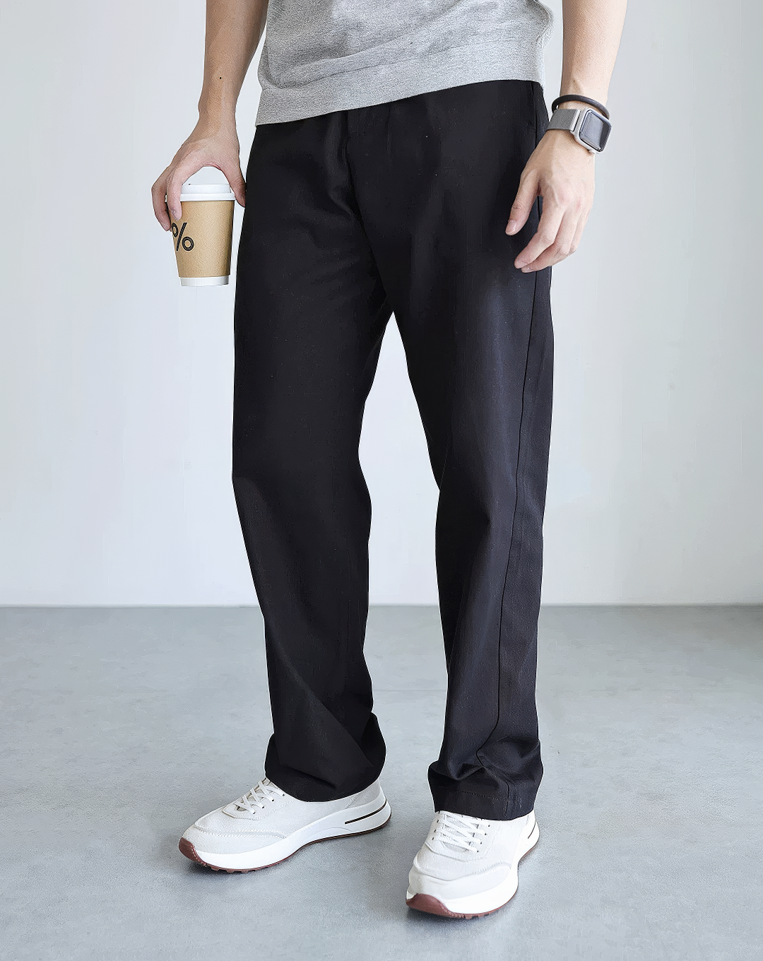 ♂Cotton Straight Chino Pants