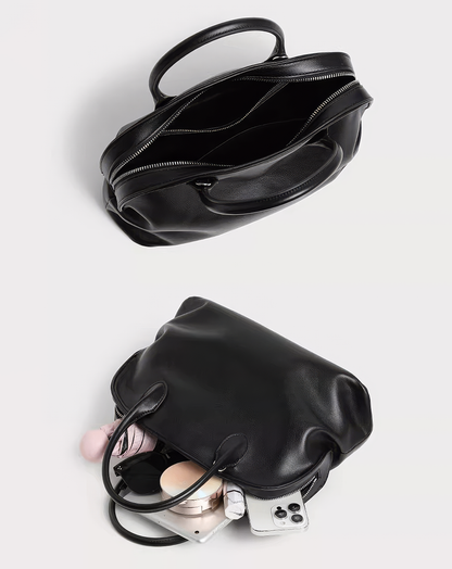 ♀本革／The Soft Curve Bag