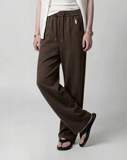 ♂♀Cotton Blend Drawstring Pants
