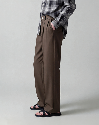 ♂♀Straight Wide Leg Trousers