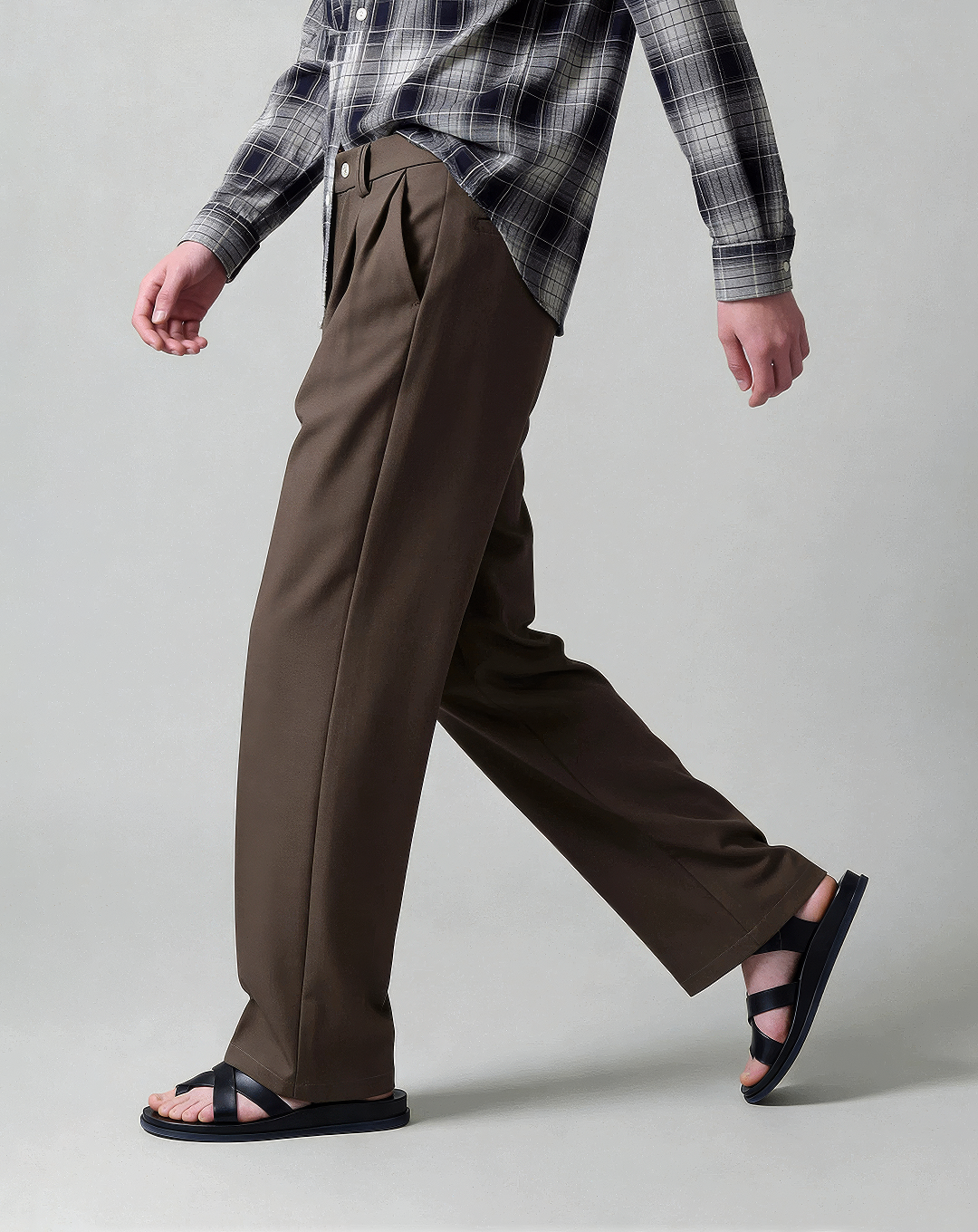 ♂♀Straight Wide Leg Trousers