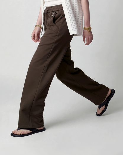 ♂♀Cotton Blend Drawstring Pants