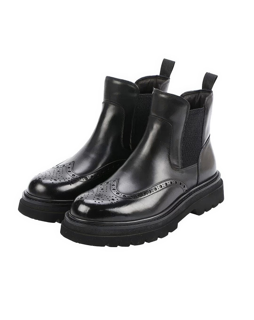 ♂本革／Wingtip Side Gore Boots
