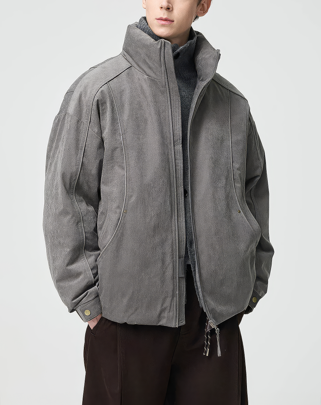 ♂High Neck Puffer Blouson