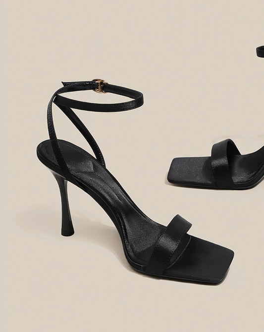 ♀Pristine Square Toe Sandals