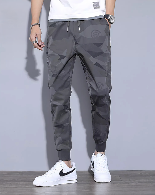 ♂Patterned Jogger Pants