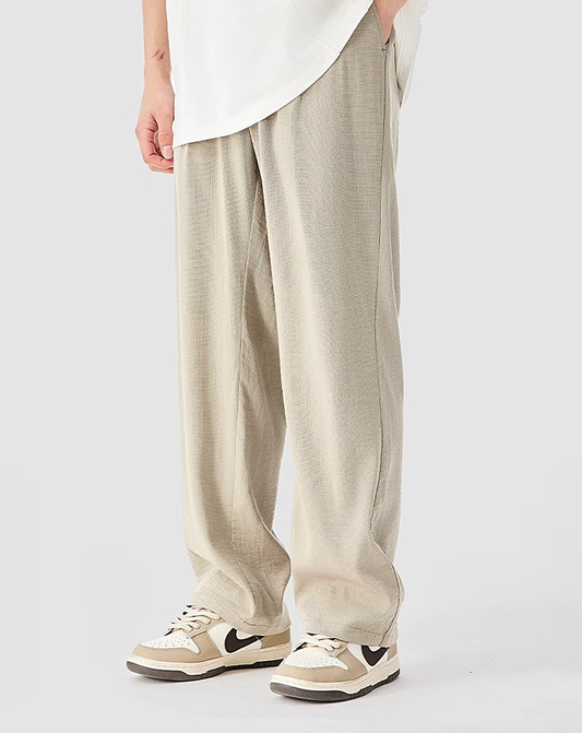 ♂Plain Straight Pants