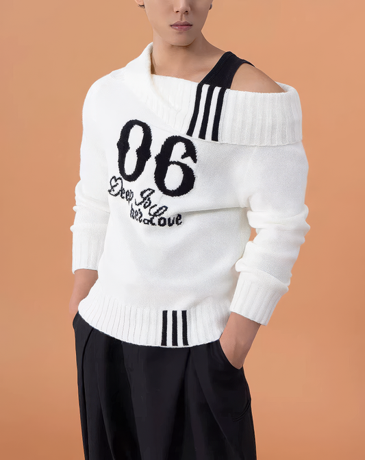 ♂Multi-Way Knit Sweater