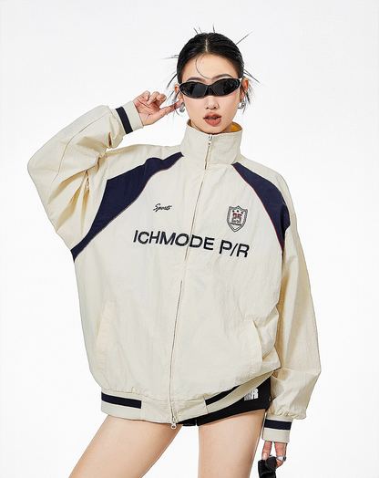 ♀Text Logo Track Jacket