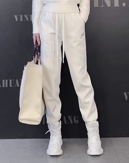 ♀Logo Accent Jogger Pants