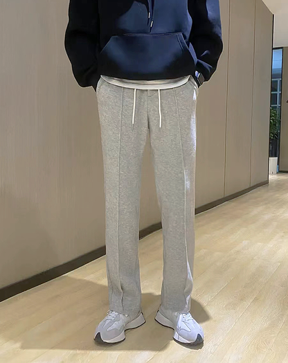 ♂Drawstring Waist Sweat Pants