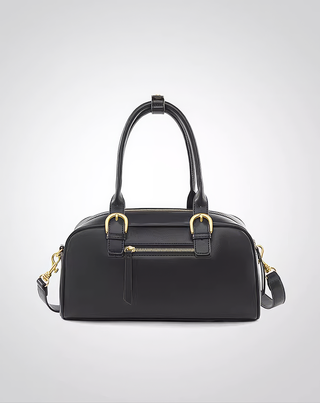 ♀本革／Leather Gold Buckle Bag