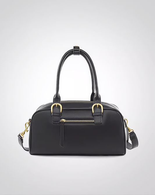 ♀本革／Leather Gold Buckle Bag