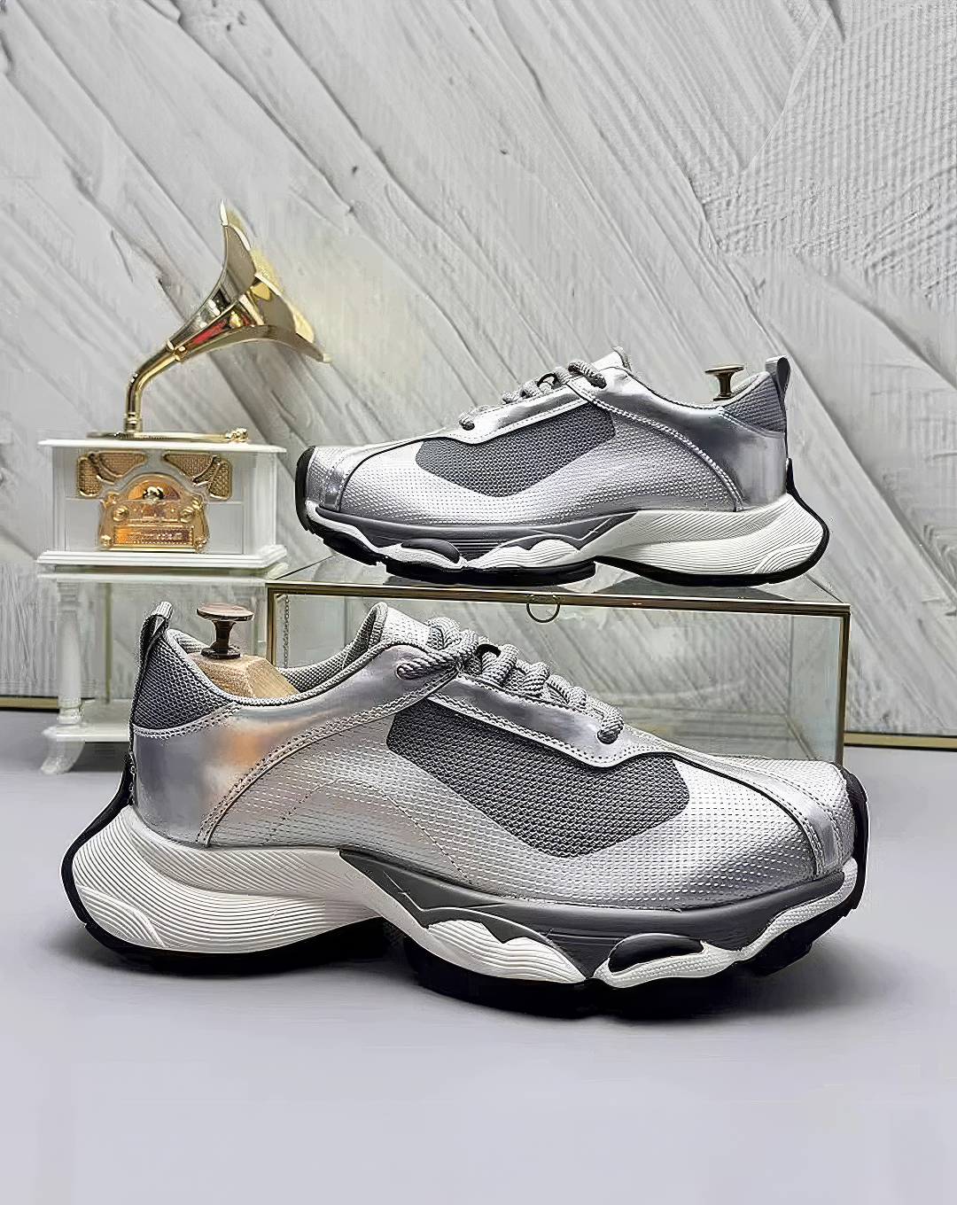 ♂♀Retro Tech Mesh Sneakers