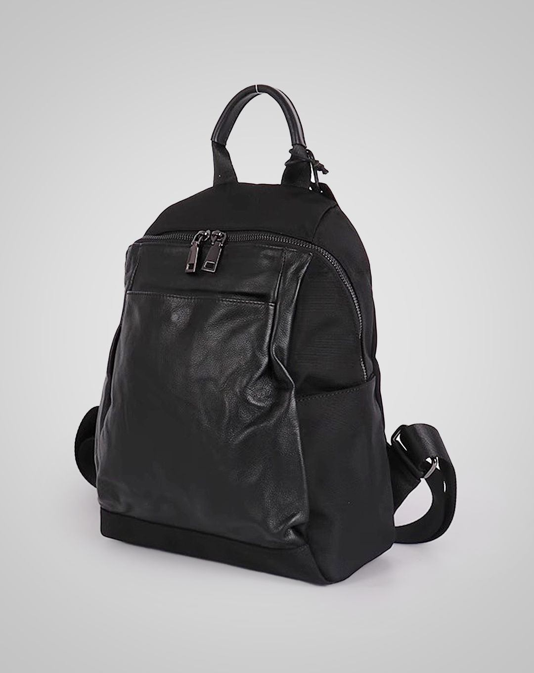 Sleek Black Backpack