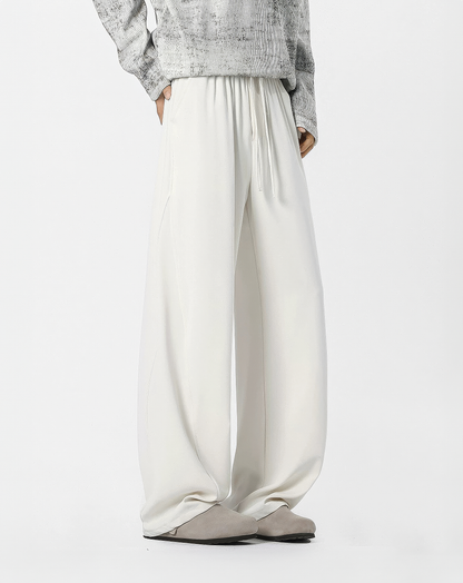 ♂Drawstring Wide Leg Pants