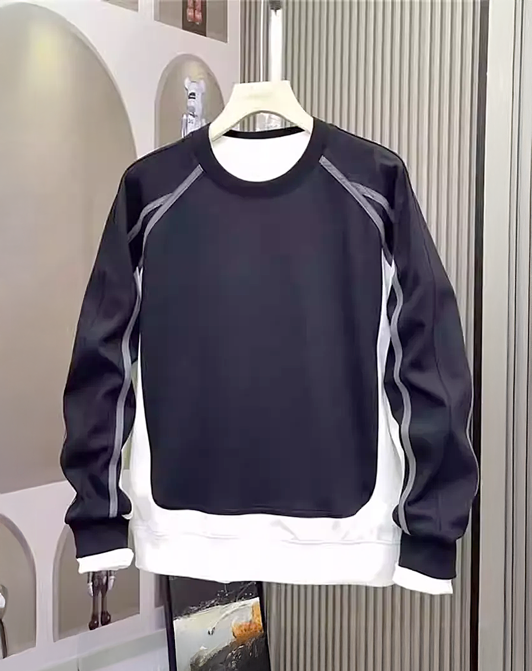 ♂Edge Curve Sweatshirt – SOSOS design
