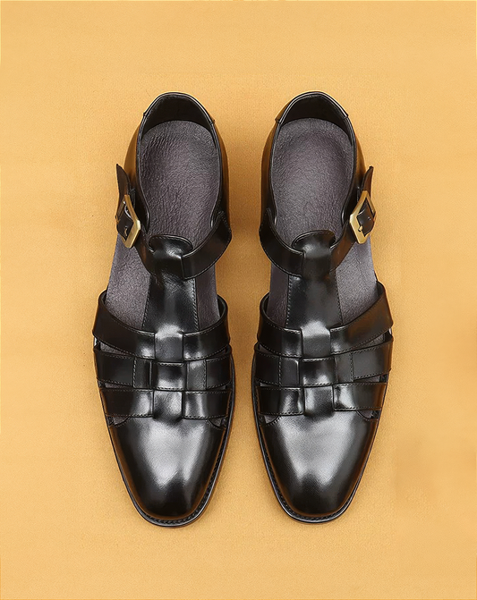 ♂本革／Noble Leather Gurkha Shoes
