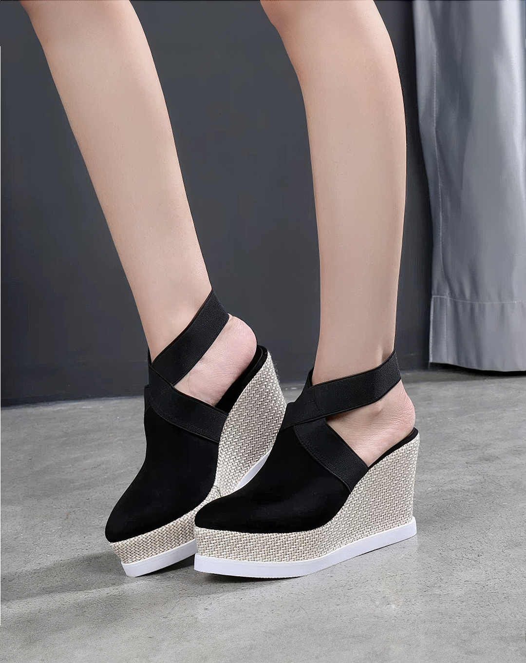 ♀Ankle Strap Platform Sandals