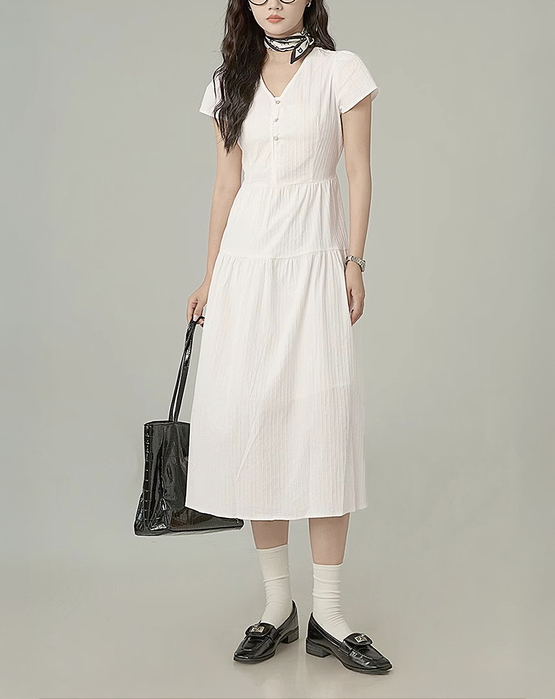 ♀V-Neck Summer Dress