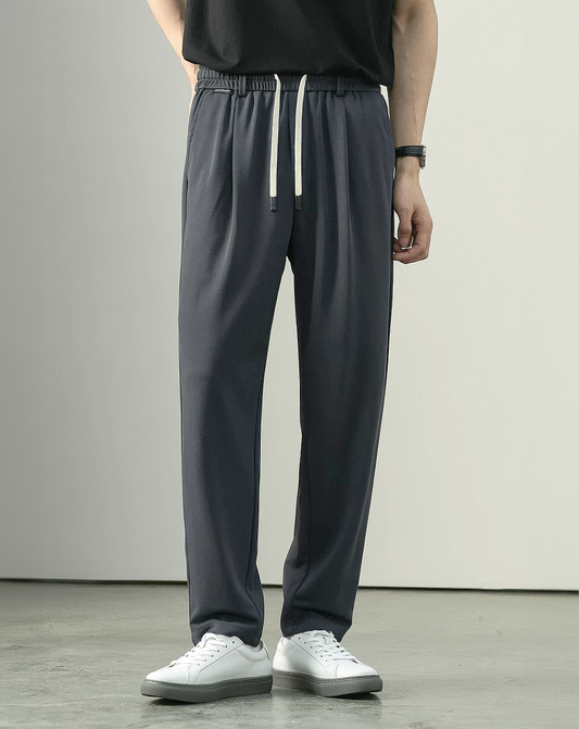 ♂Fluid Drape Casual Pants