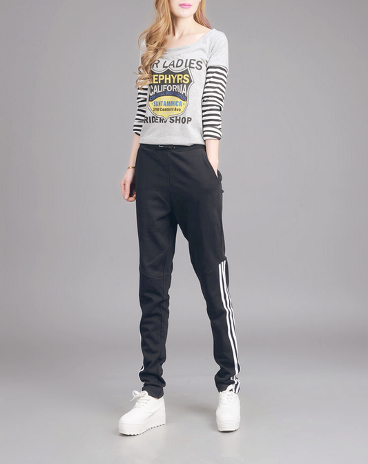 ♀Multiline Sports Pants