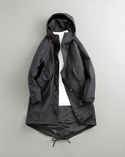 ♂Long Hooded Coat