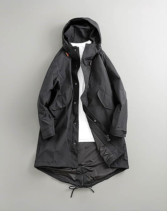 ♂Long Hooded Coat