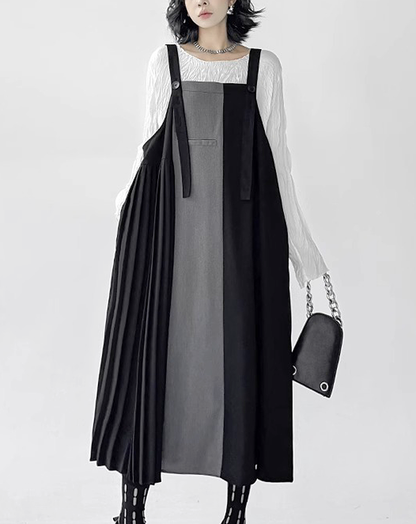 ♀Pleated Jumper Skirt