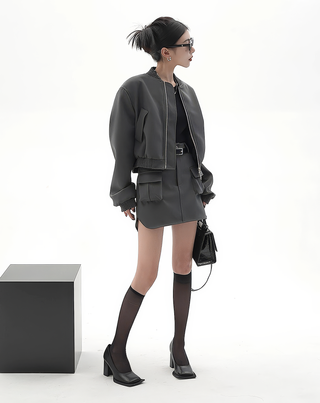 ♀Urban Cropped Short Jacket