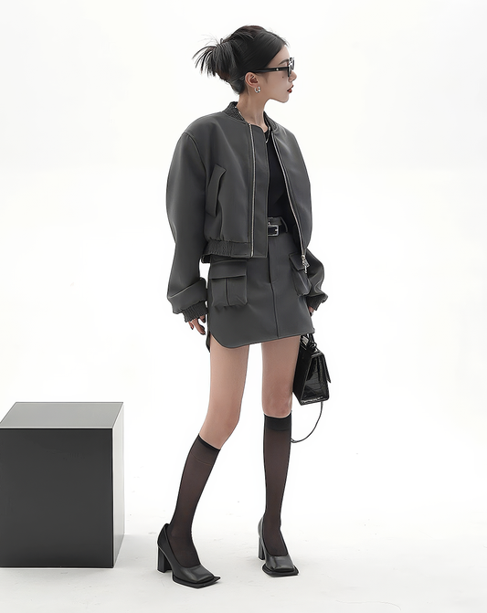 ♀Urban Cropped Short Jacket