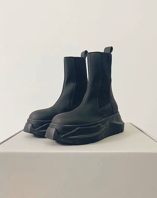 ♀Angular Sole Chelsea Boots