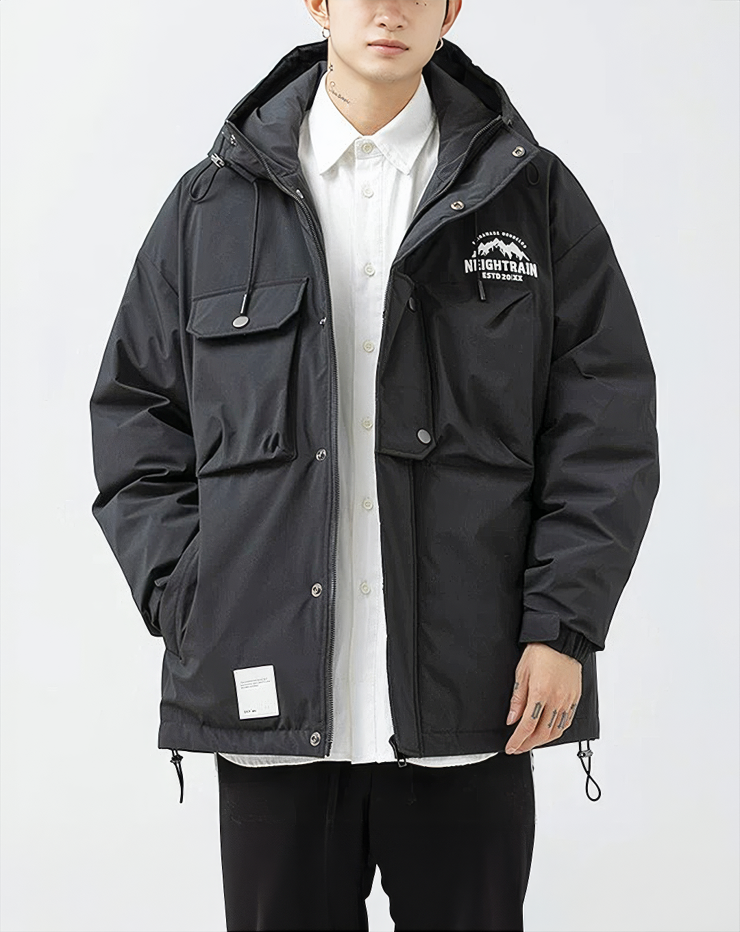 ♂Multi Pocket Down Jacket