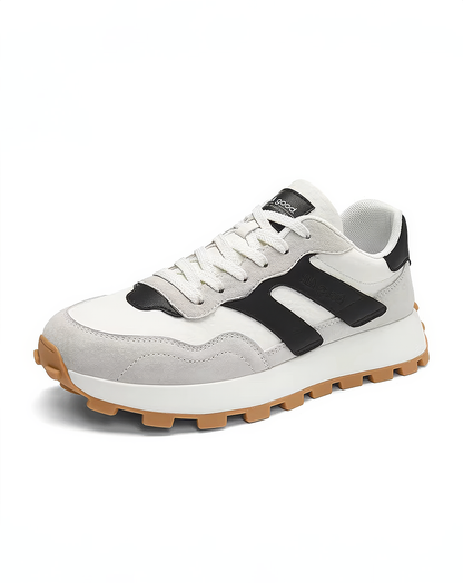 ♂Retro Runner Beige Sneakers