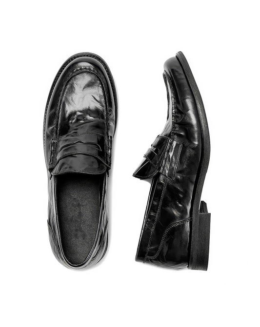 ♂♀Wrinkled Penny Loafers