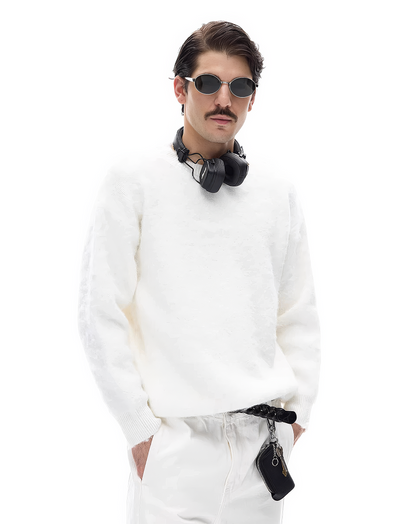 ♂Airy Cloud Crew Sweater