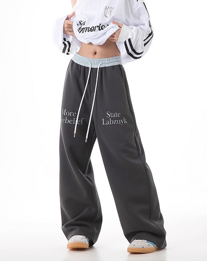 ♀Front Logo Sweatpants