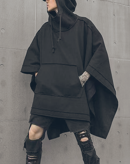 ♂Oversize Cape Hoodie