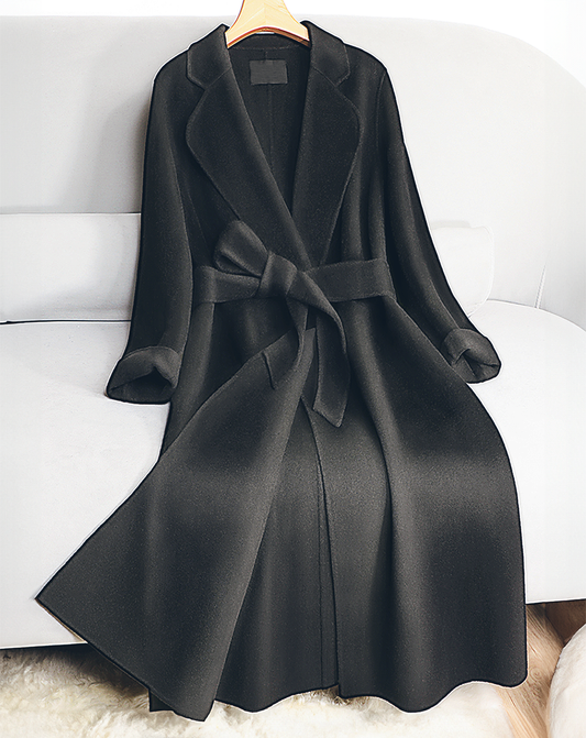 ♀Cashmere Blend Long Coat