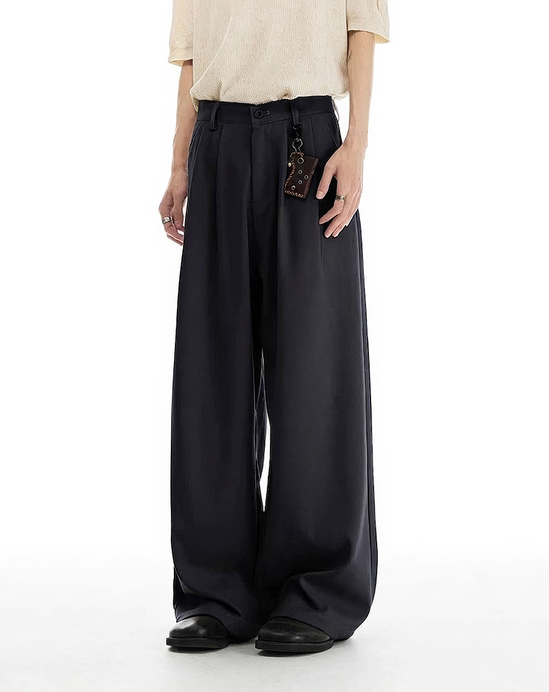 ♂♀Loose Wide Leg Slacks