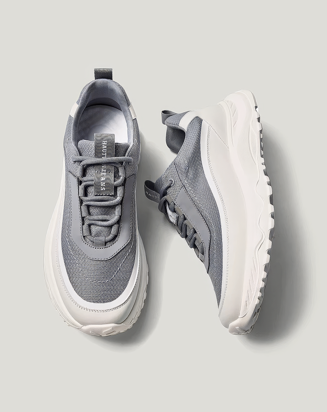 ♂♀Gravity Gray Mesh Sneakers