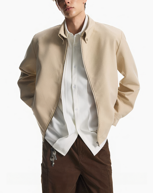 ♂♀Zip Minimal Outerwear
