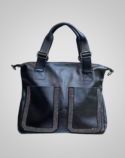 ♀本革／Sparkle Pocket Tote