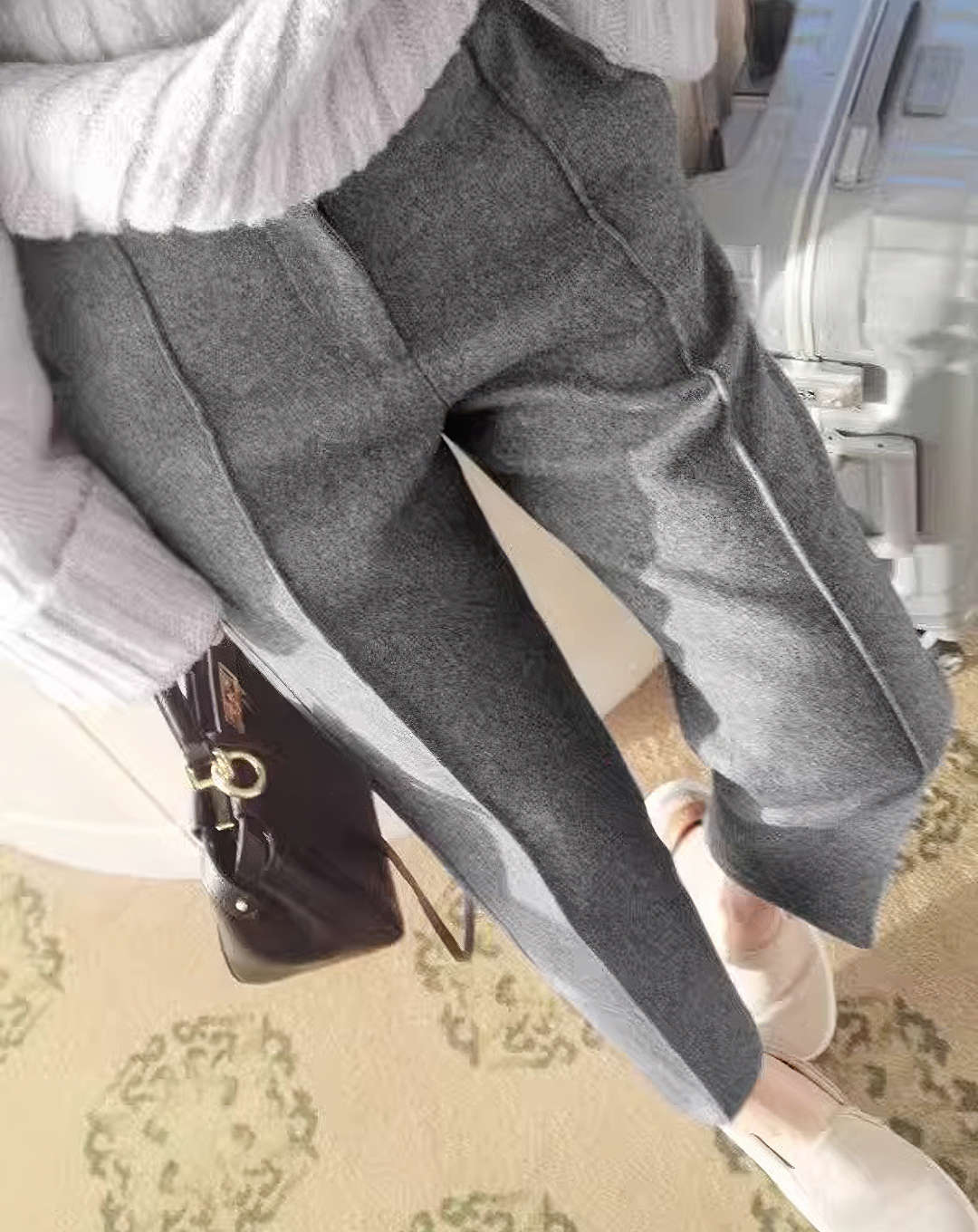 ♀Elegant Tapered Pants – SOSOS design