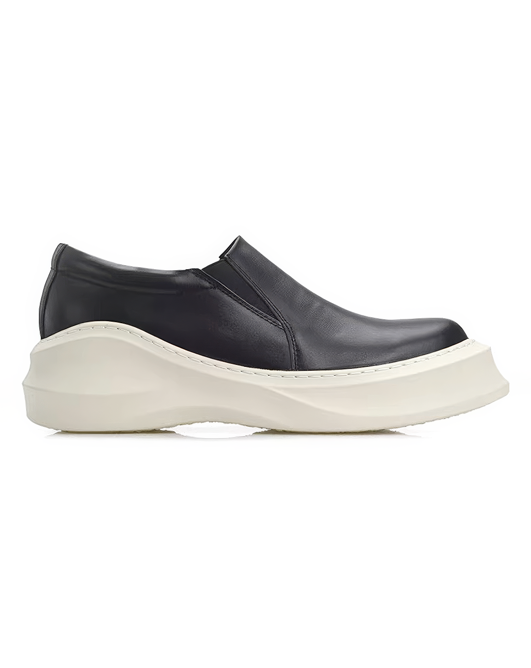 ♂♀本革／Leather Wave Slipon Shoes