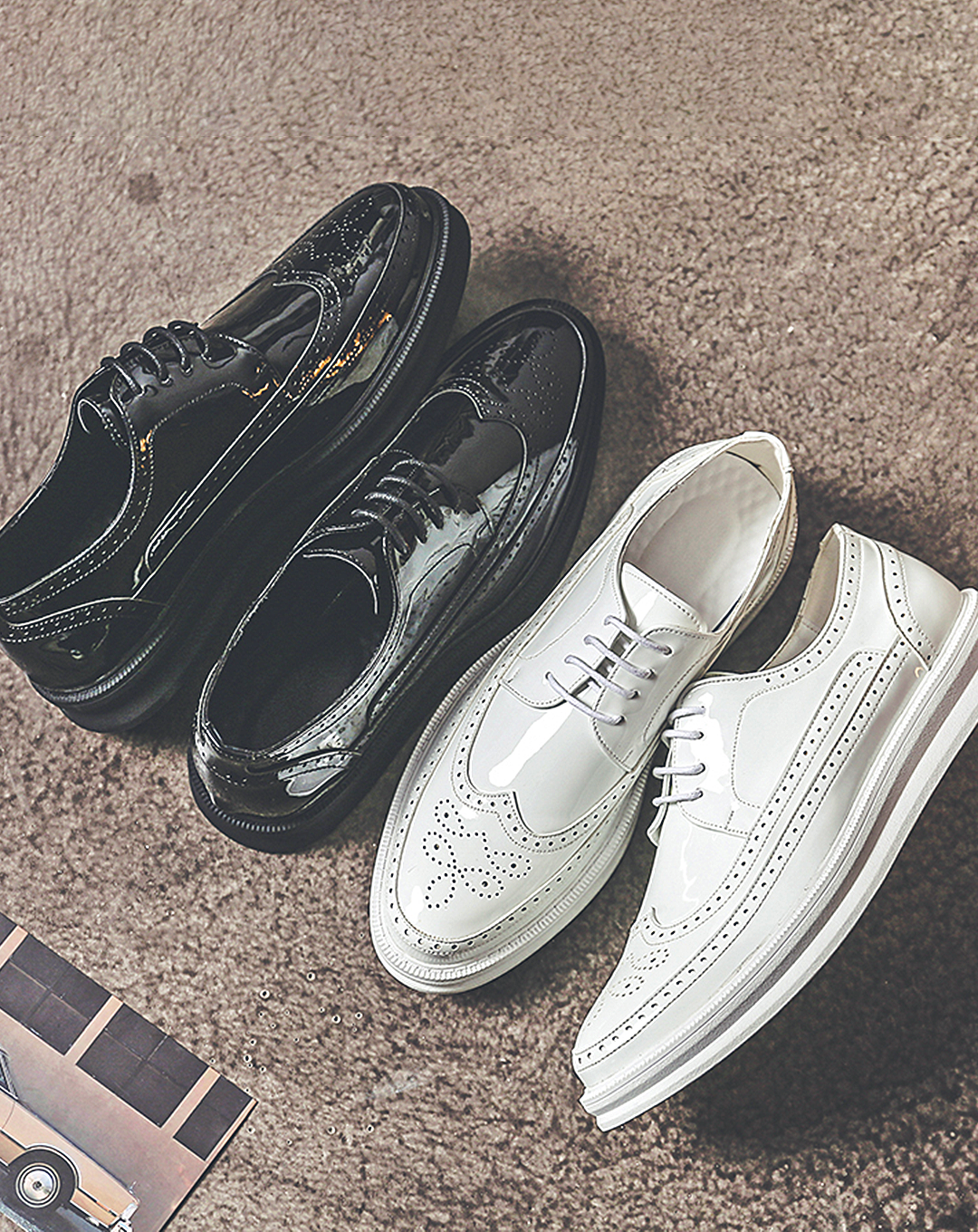 ♂♀Medallion Oxford Shoes