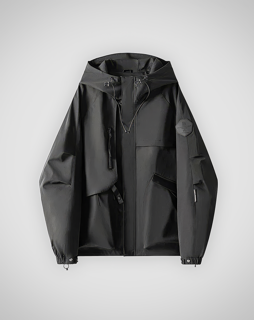 ♂Oversized Hooded Technical Jacket