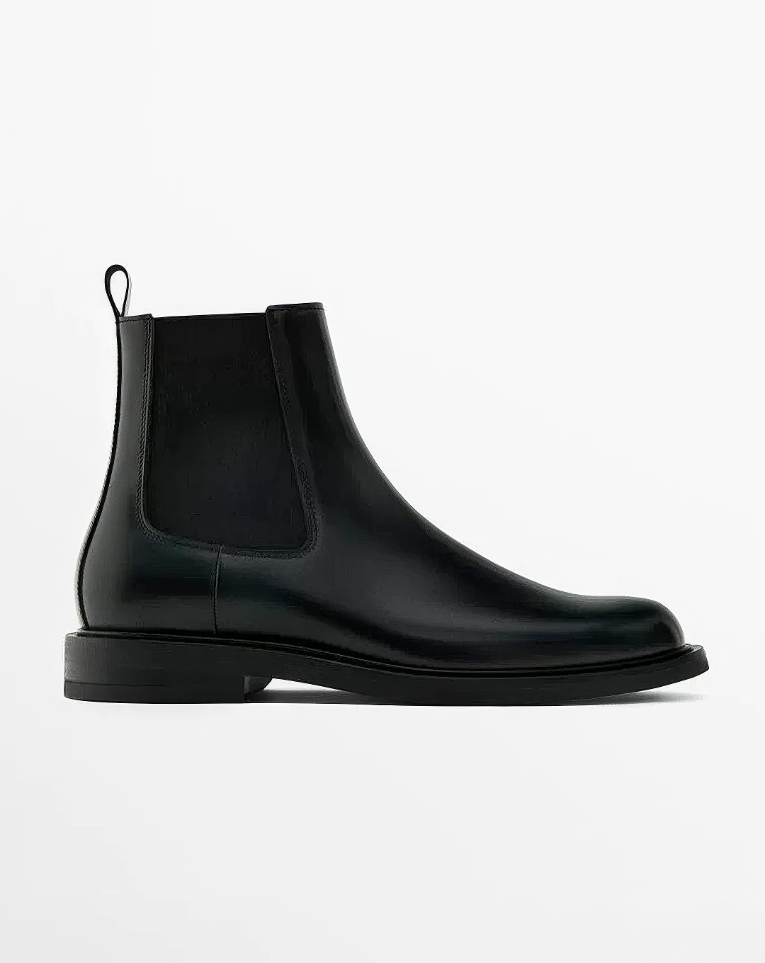♂本革／Classic Black Chelsea Boots